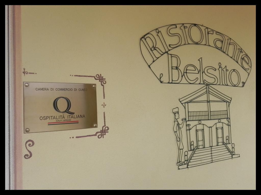 Hotel Ristorante Belsito Borgo San Dalmazzo Bagian luar foto